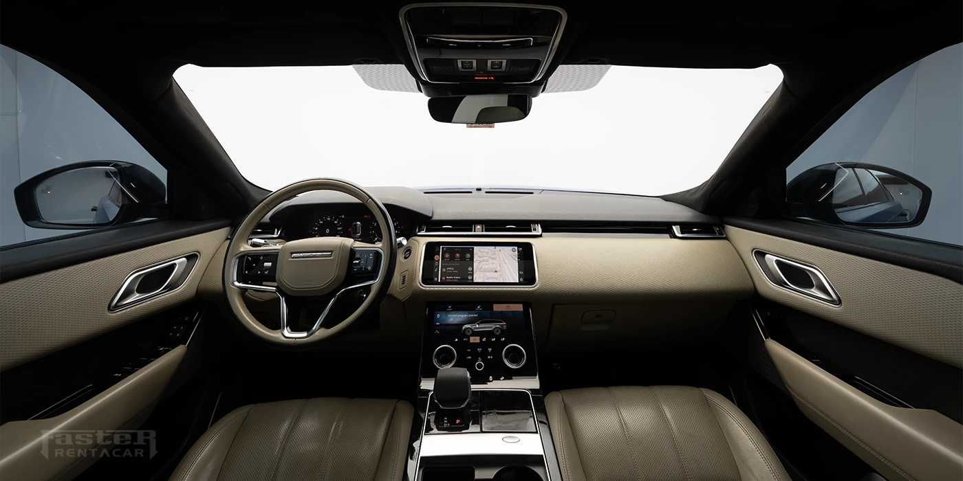 Range Rover Velar Blue Interior
